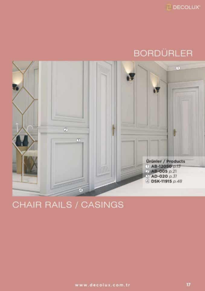 AB 005 Boyanabilir Bordür