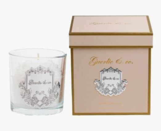 Guerlie&co. Şakayık Mum Gümüş Medium