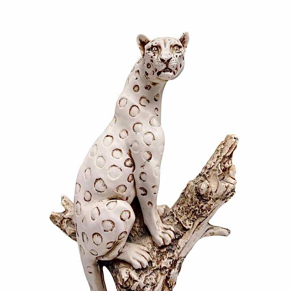LEOPAR FİGÜRLÜ DEKORATİF OBJE