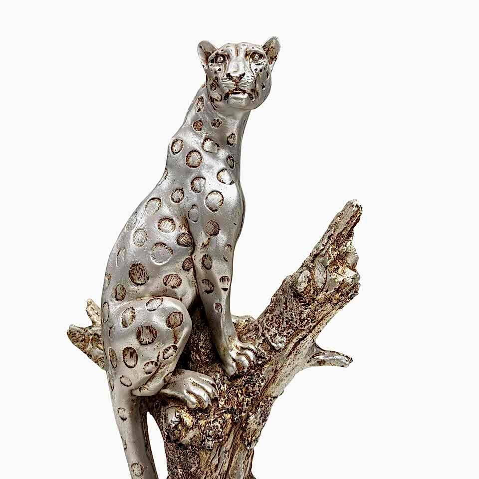 LEOPAR FİGÜRLÜ DEKORATİF OBJE