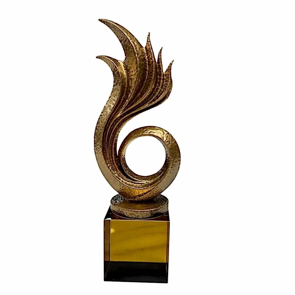 GOLD SERİSİ SOYUT DEKORATİF OBJE SETİ