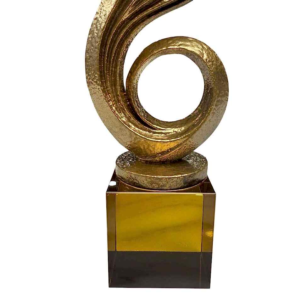 GOLD SERİSİ SOYUT DEKORATİF OBJE SETİ